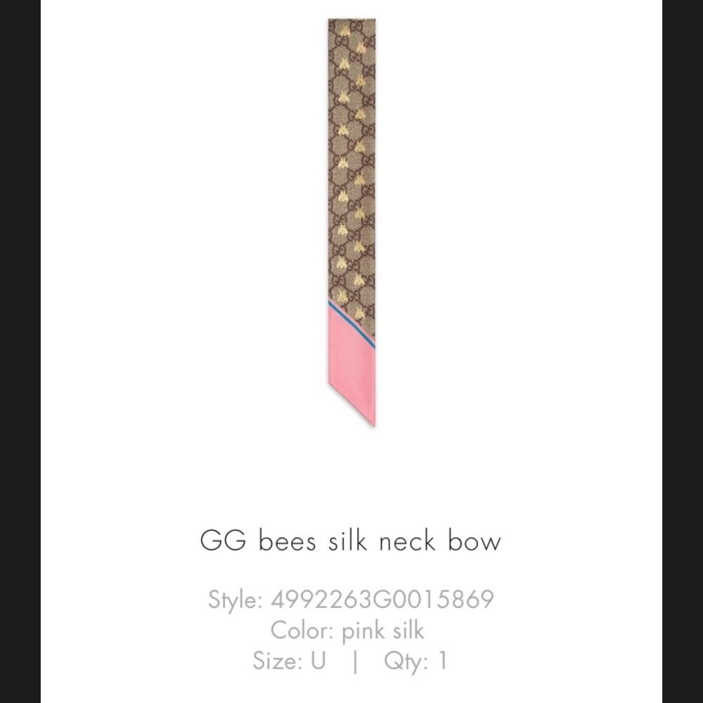 Gucci mini scarf authentic